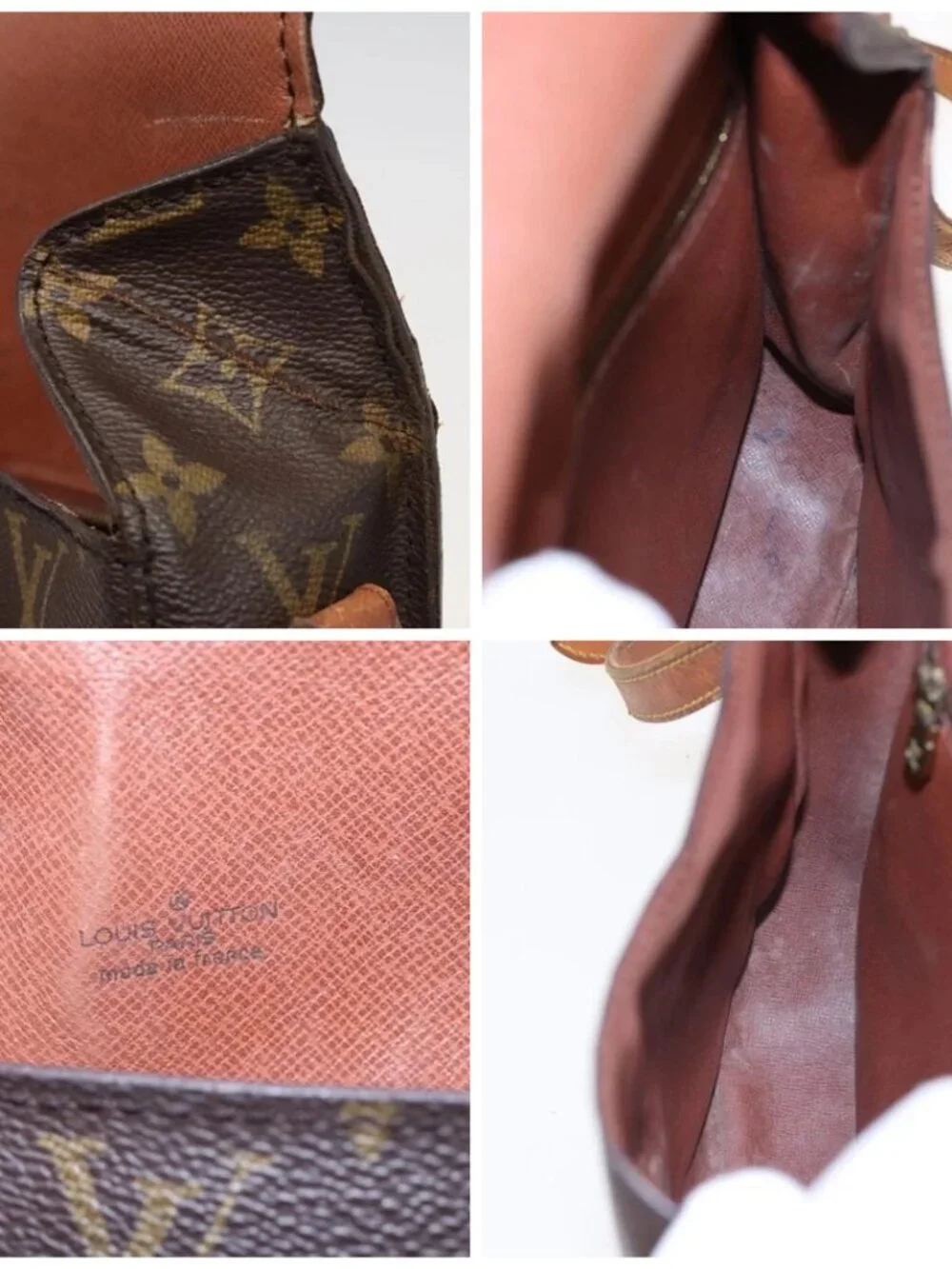 LOUIS VUITTON Monogram Saint Cloud GM Shoulder Bag M51242 LV Auth 82497 - Picture 15 of 16